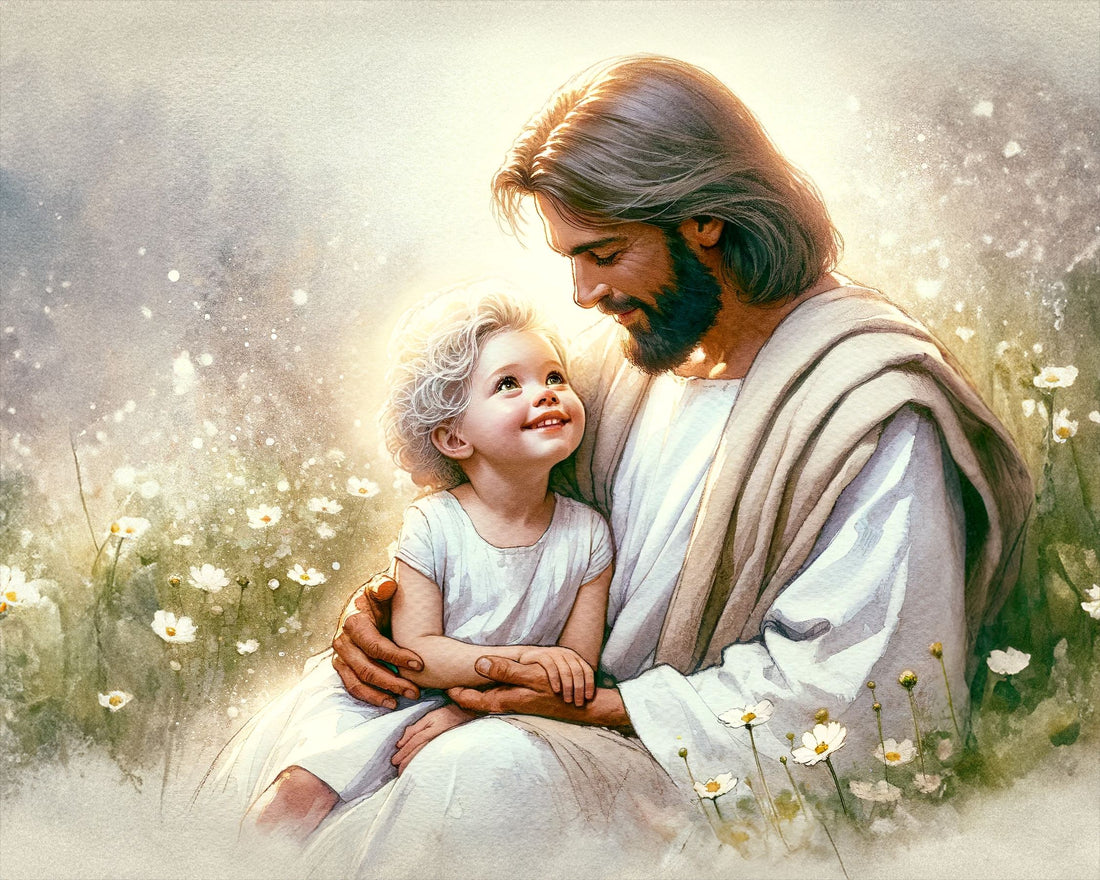 "Healed", a custom portrait to honor children fighting terminal illness and their faith in Christ.
