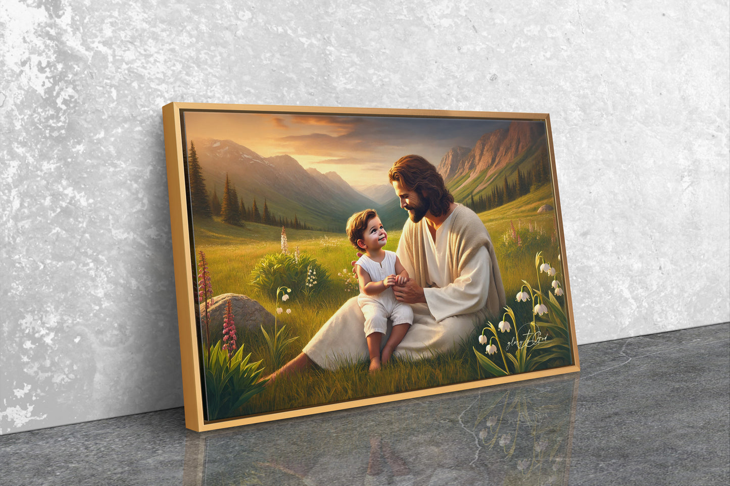 Listen Carefully - 16x24 Canvas Print