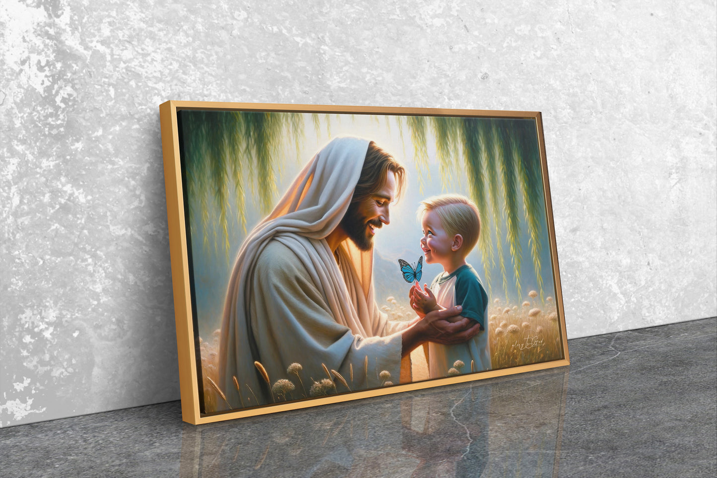 Message from Heaven - 16x24 Canvas Print