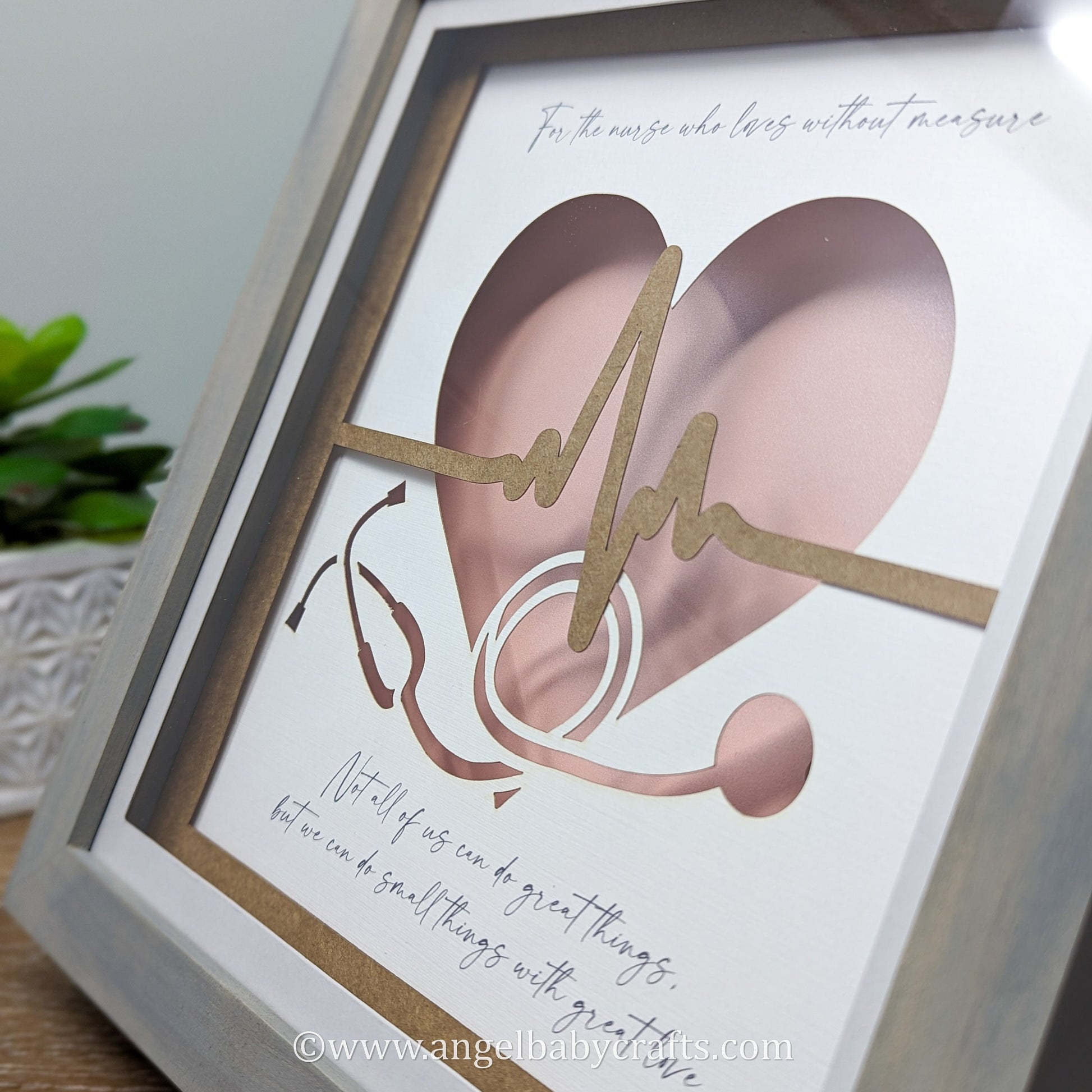 3D Lighted Gift For Nurse Appreciation