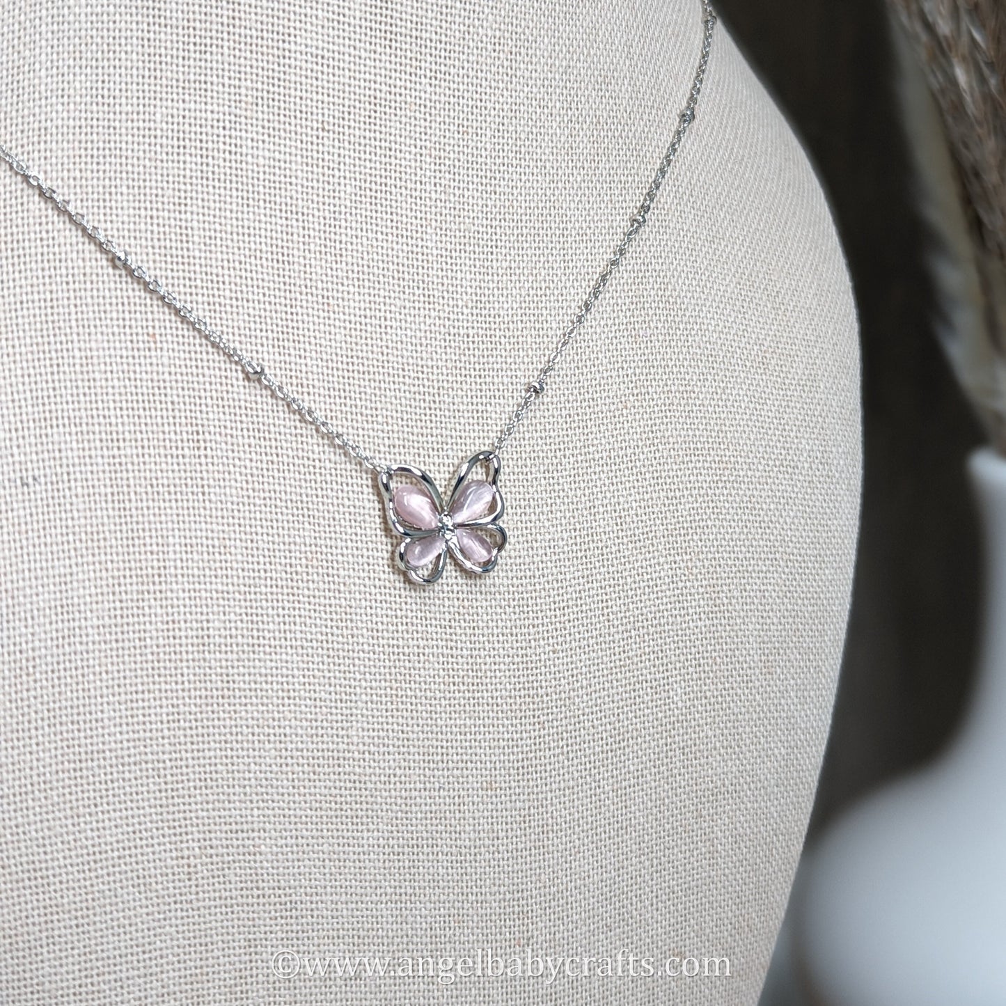 Butterfly Miscarriage Sympathy Gift Necklace