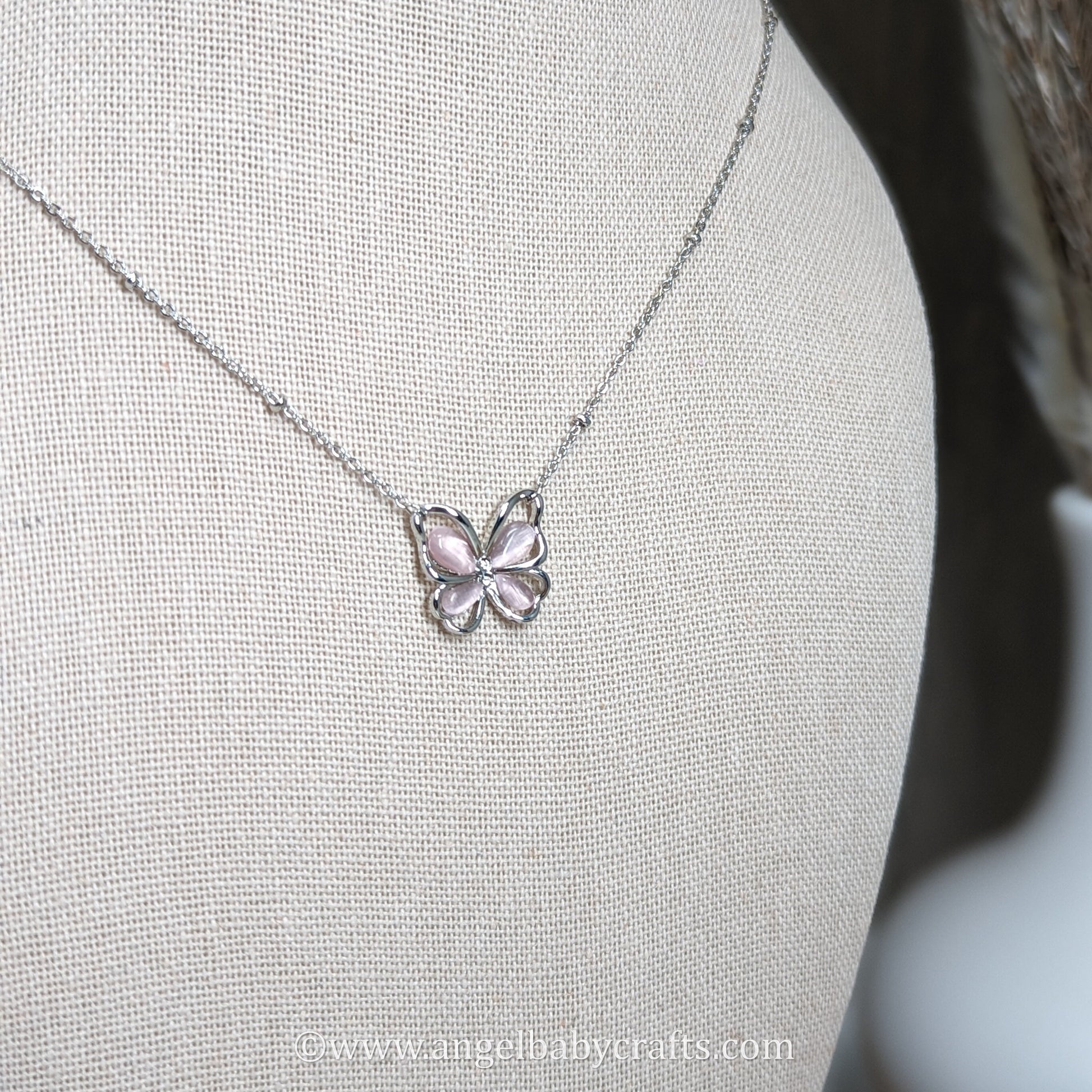 Butterfly Miscarriage Sympathy Gift Necklace