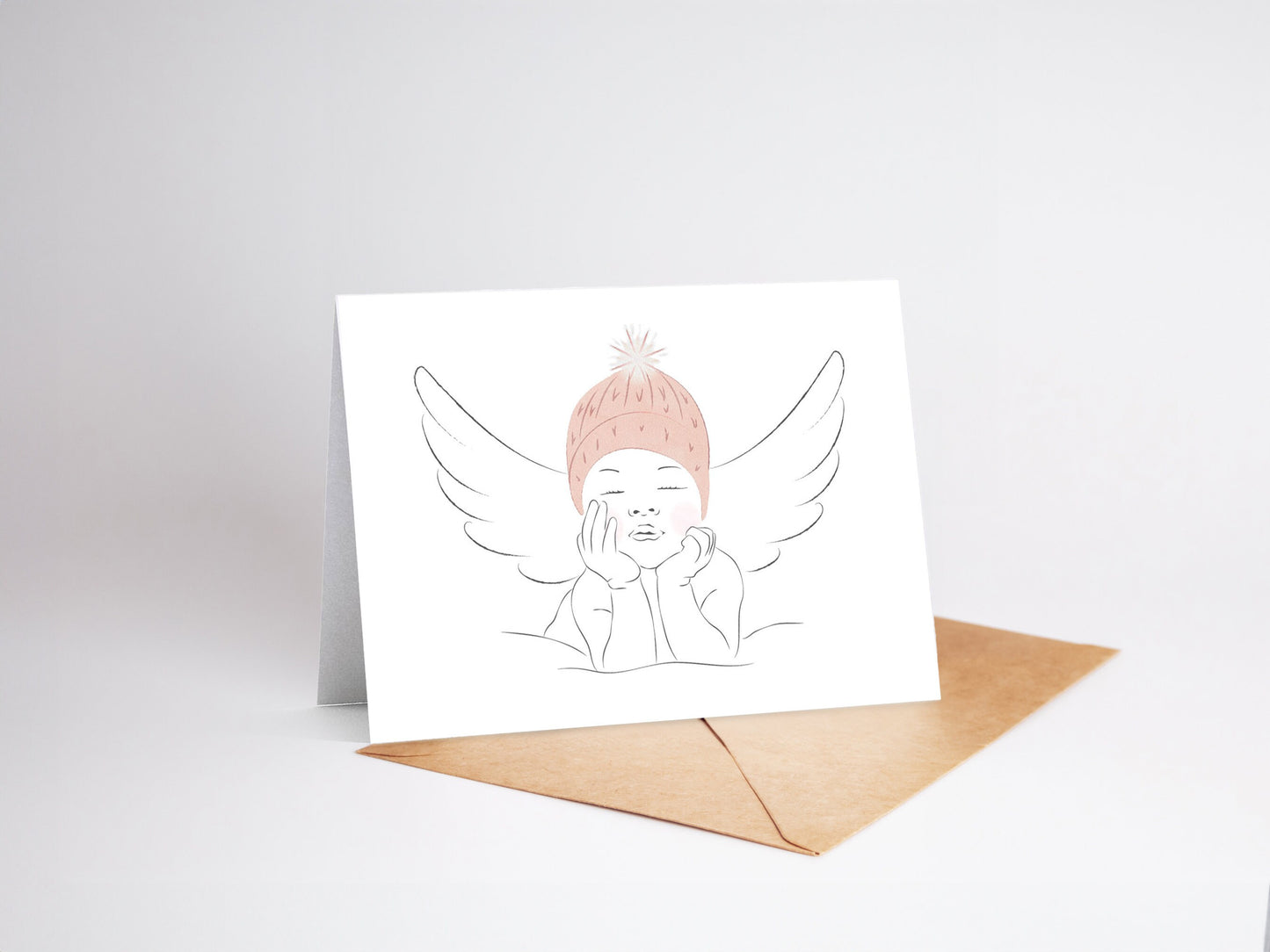 Personalized Baby Loss Card With Digital Print, Sympathy Card, Baby Loss, Stillbirth, Miscarriage Card, Thinking of you Card - Frameable Art