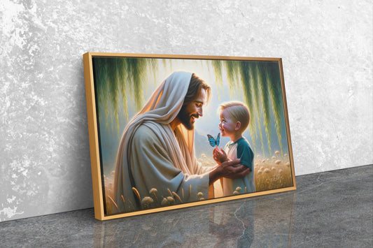 Message from Heaven - 16x24 Canvas Print