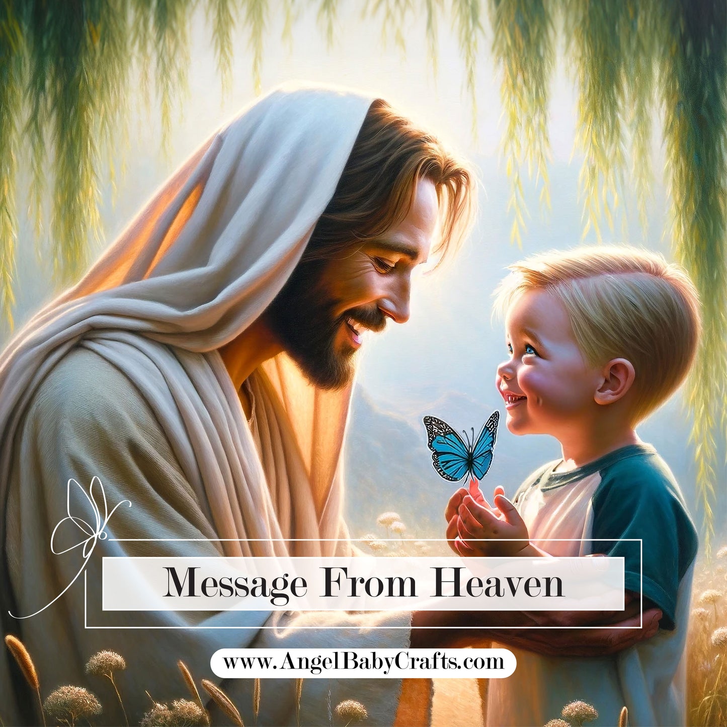 Message from Heaven - 16x24 Canvas Print