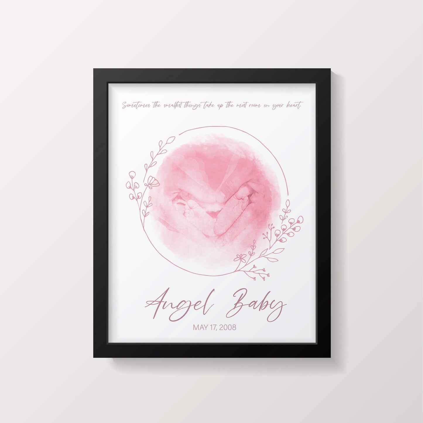 Miscarriage Ultra Sound Keepsake Stillborn Baby Memorial | Digital Print