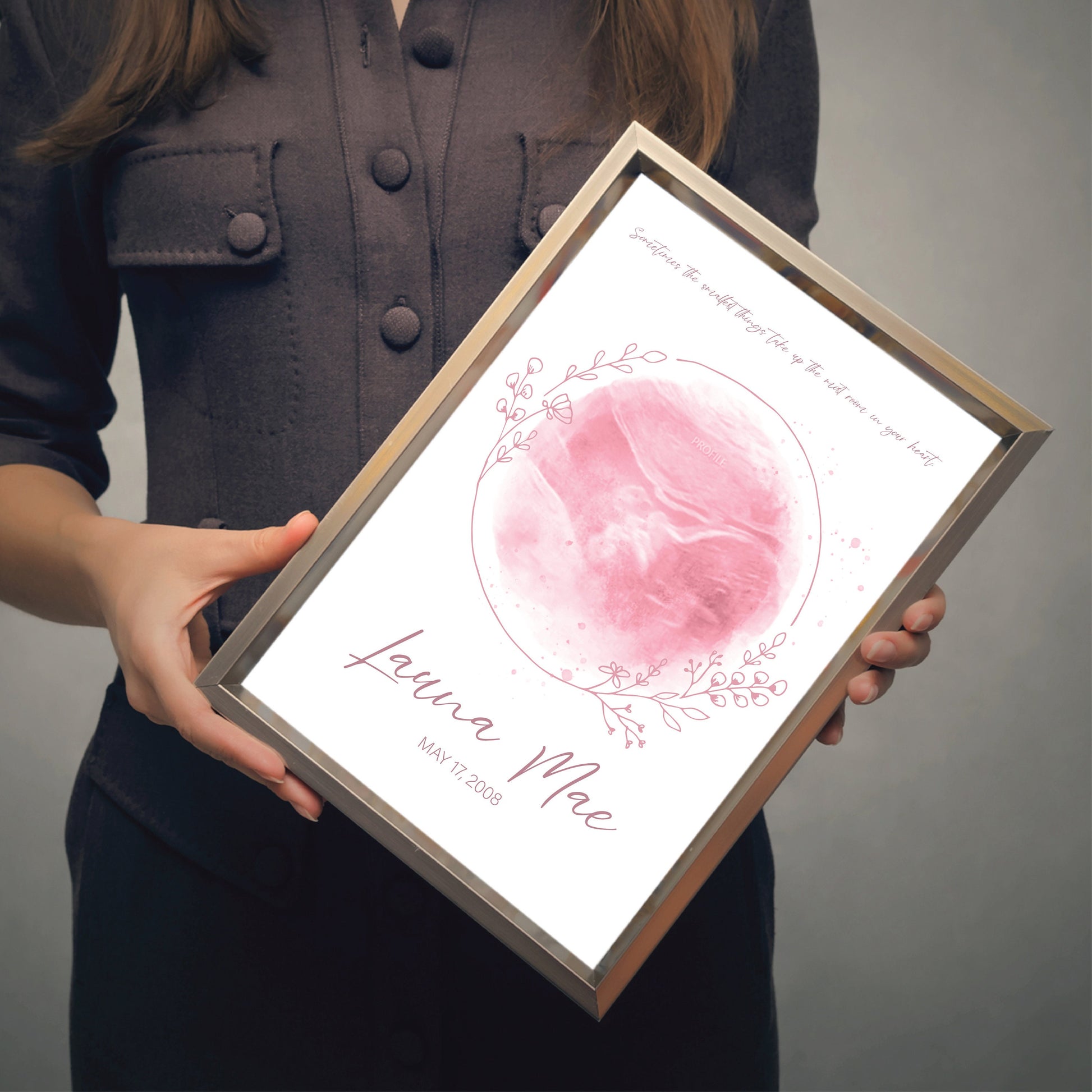 Miscarriage Ultra Sound Keepsake Stillborn Baby Memorial | Digital Print