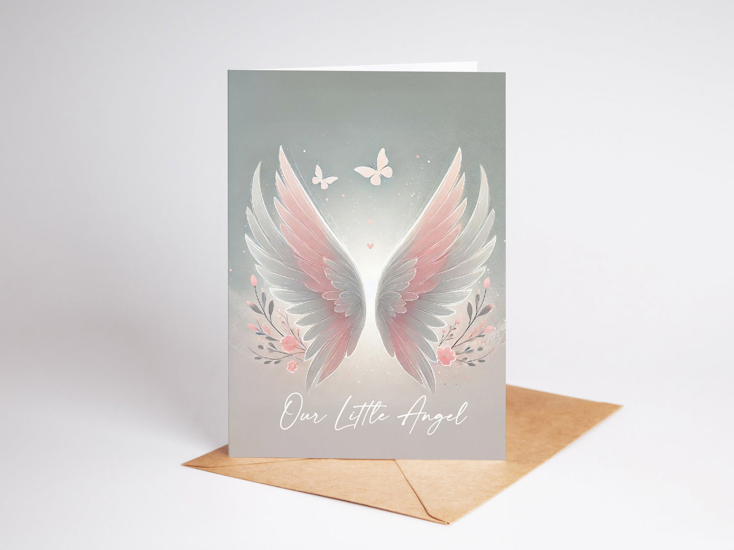 Infant Loss Awareness Month - Sympathy Card for miscarriage, loss of an infant, memorial card.