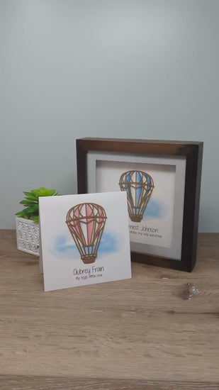 Baby Loss Hot Air Balloon Memorial Gift, Lighting Optional (See Styles)