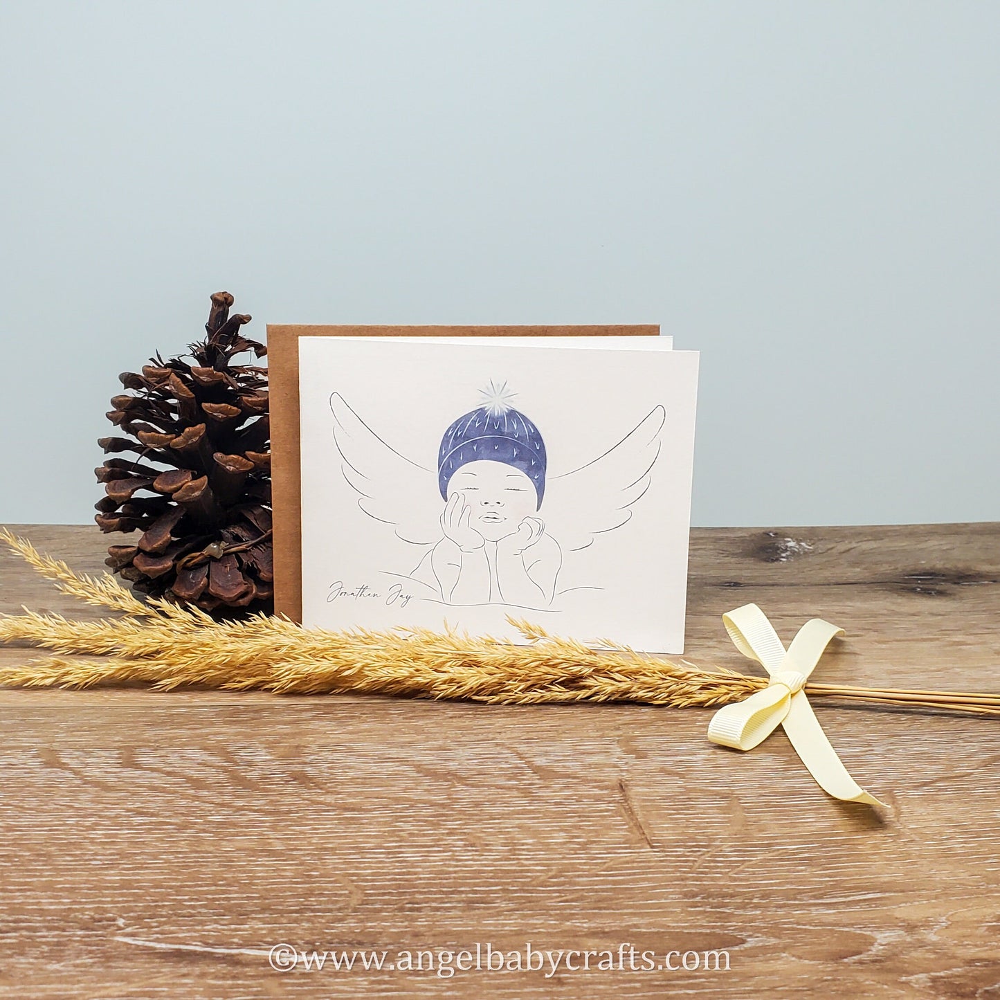 Personalized Baby Loss Card With Digital Print, Sympathy Card, Baby Loss, Stillbirth, Miscarriage Card, Thinking of you Card